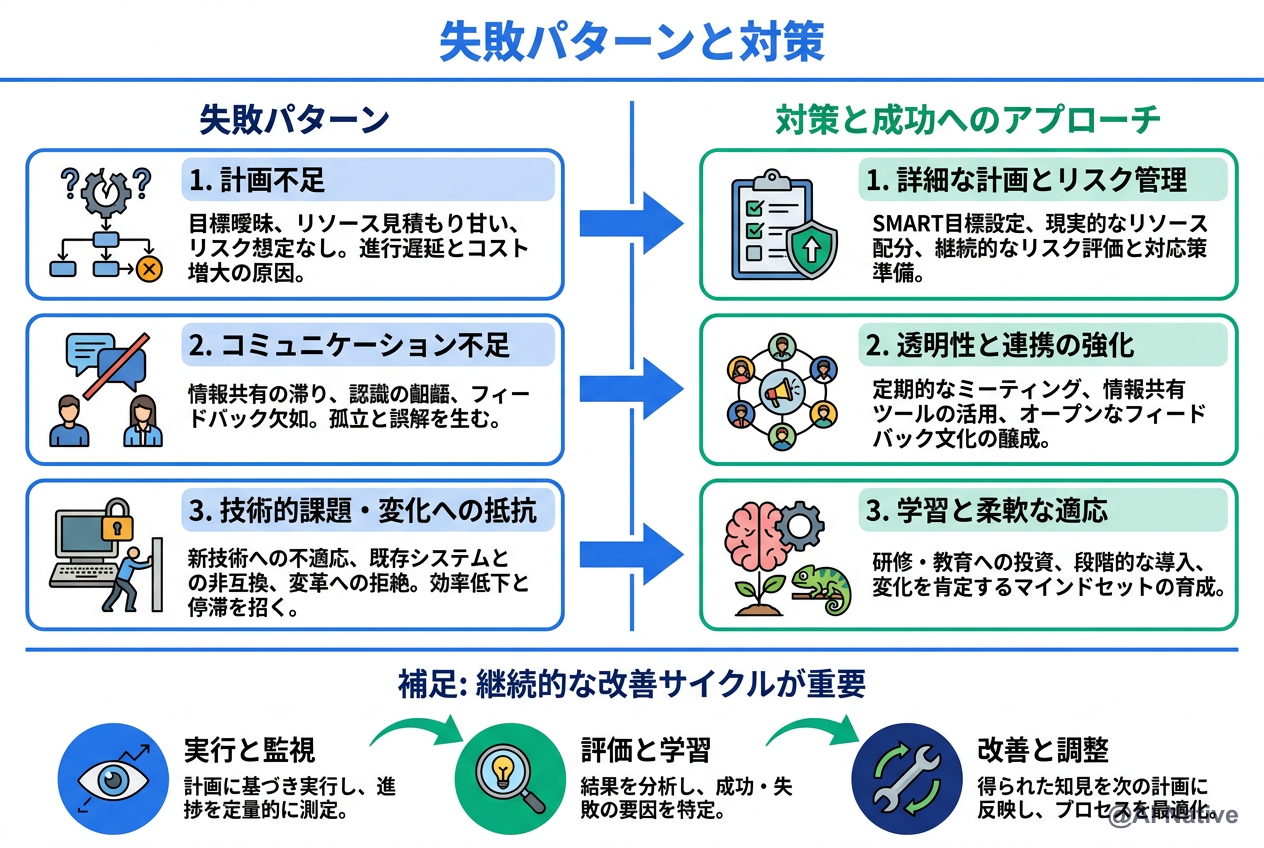 中小製造業の AI 活用事例 3 種類の成果指標