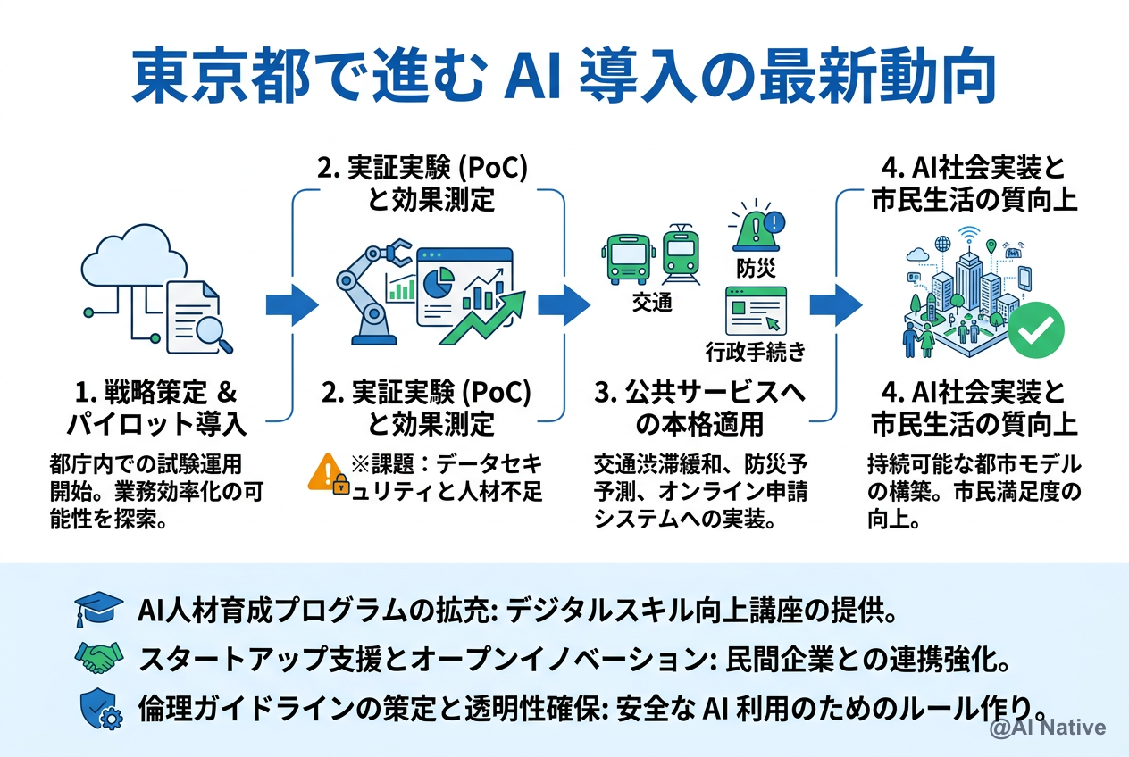 東京都の中小企業数および業種別構成比を示した産業構造の図解